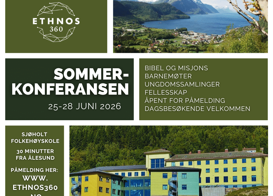 Bibel og Misjonshelg 25-28 Juni 2026, Sunnmøre